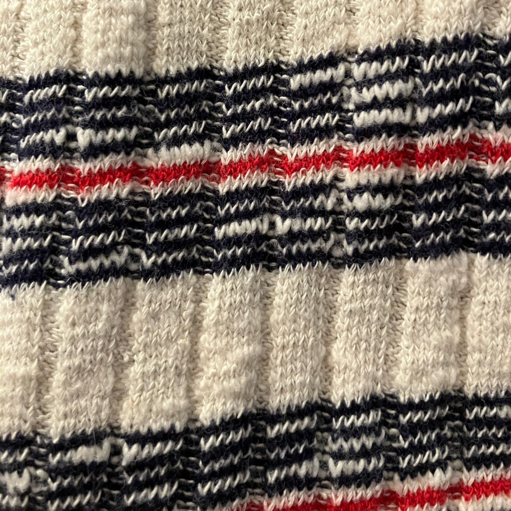 Madewell red white and blue sleeveless top.  Women’s size M. - Picture 3 of 4
